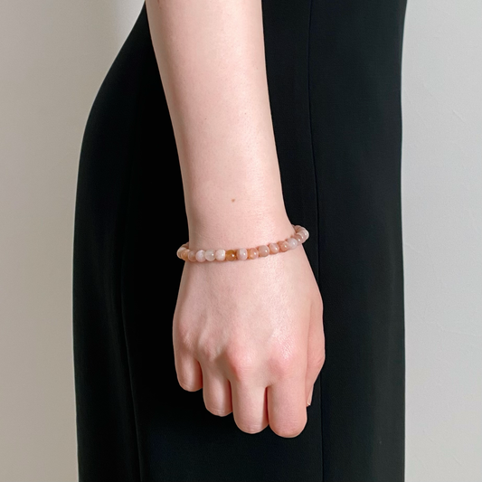 SUNSTONE Bracelet Fire Glow 6mm