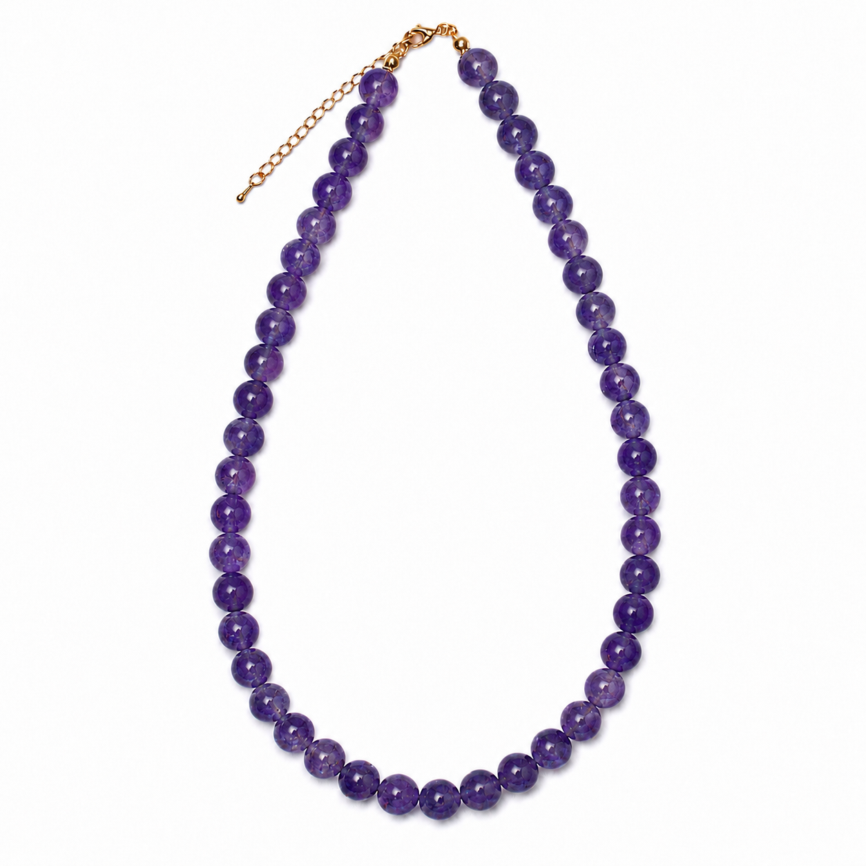 AMETHYST Necklace Wood Insight