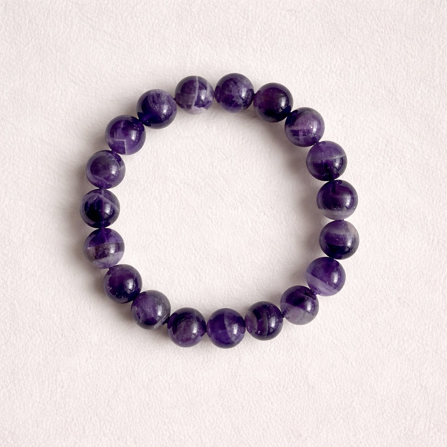 AMETHYST Bracelet Wood Insight 10mm