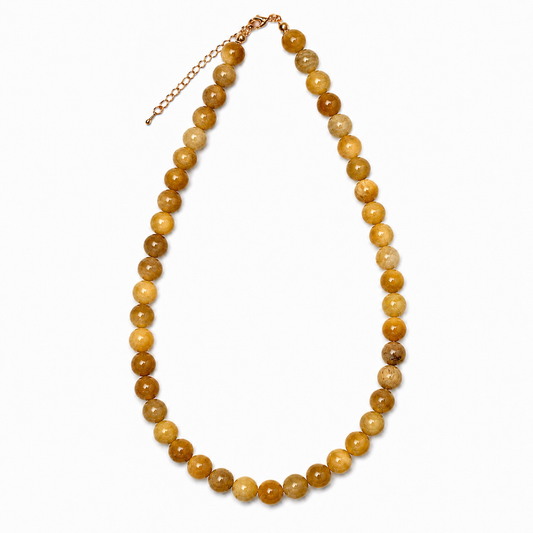 GOLDEN TIGER EYE Necklace Earth Anchor