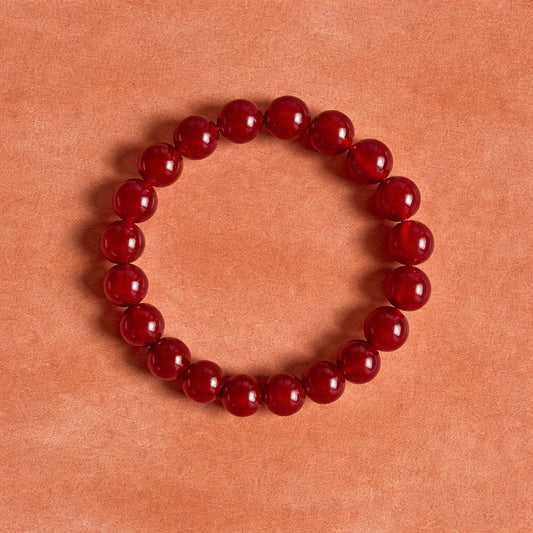 RED AGATE Bracelet Fire Pulse 10mm