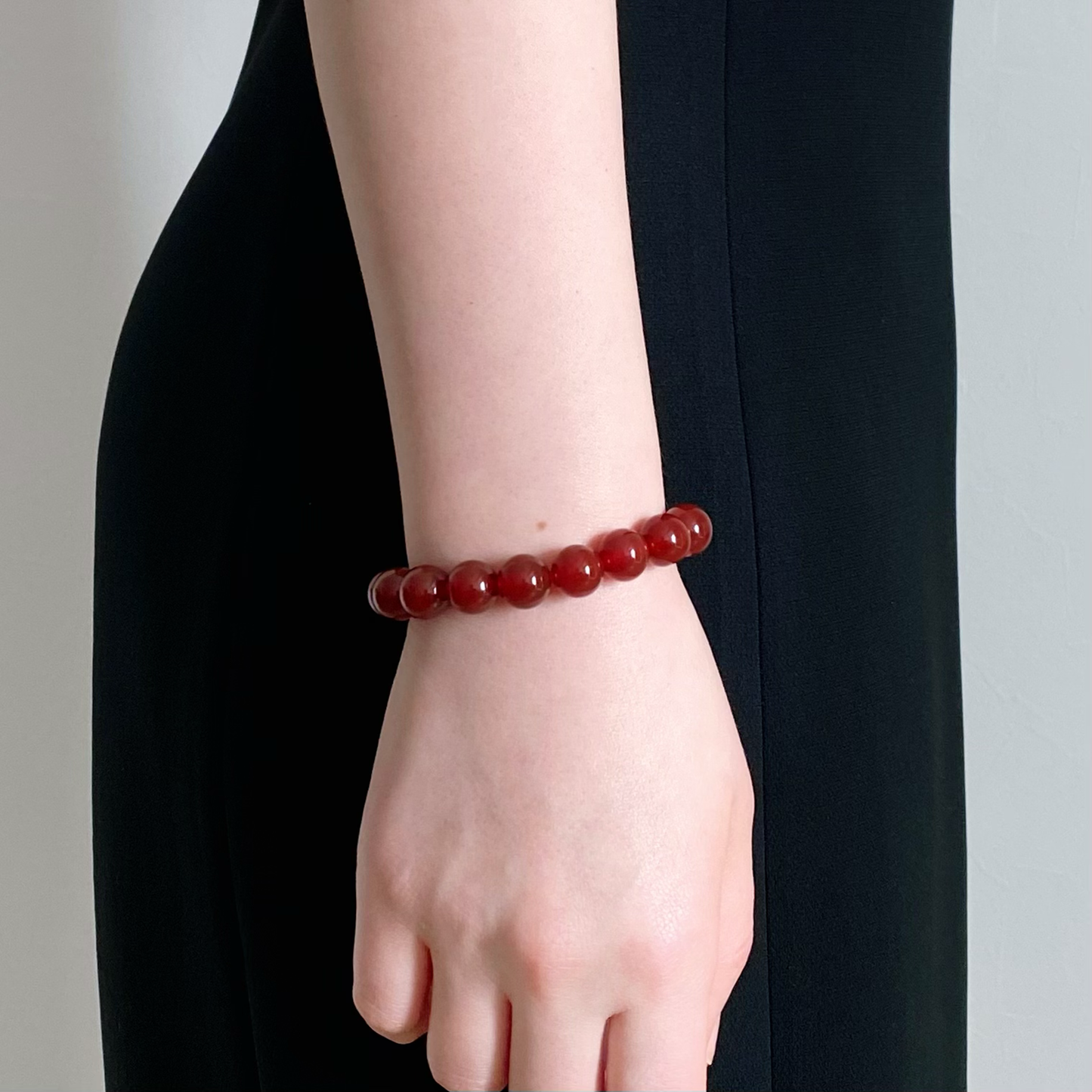 RED AGATE Bracelet Fire Pulse 10mm