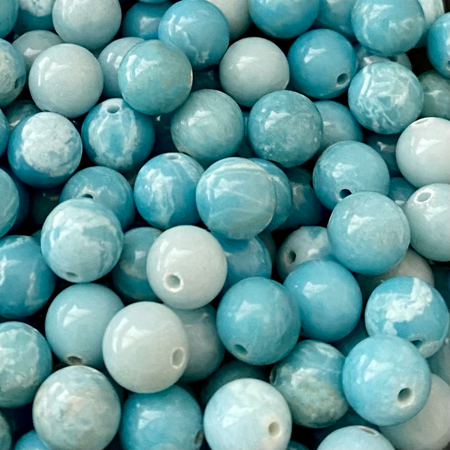LARIMAR Necklace Water Flow