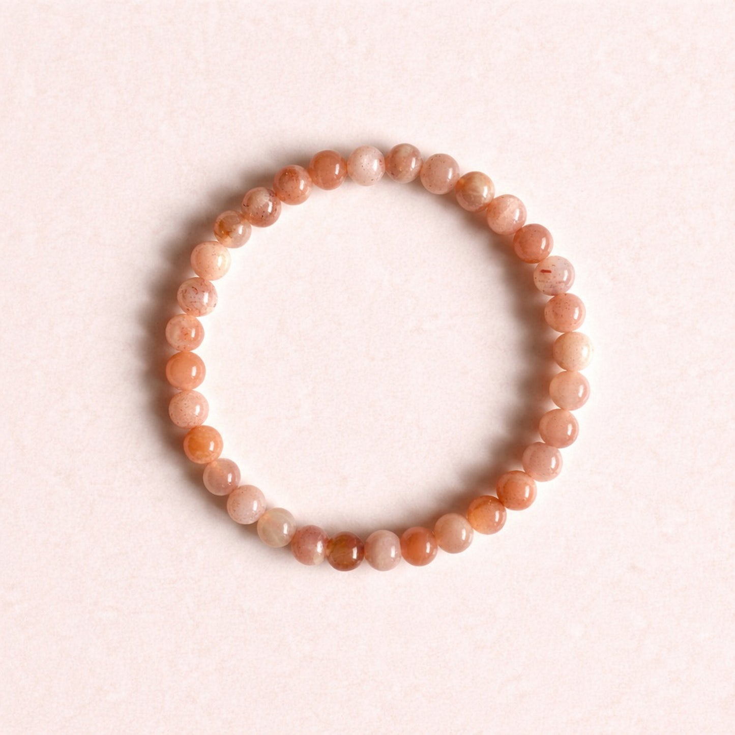 SUNSTONE Bracelet Fire Glow 6mm