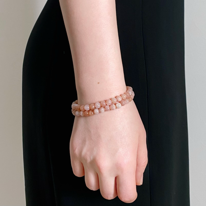 SUNSTONE Bracelet Fire Glow 6mm